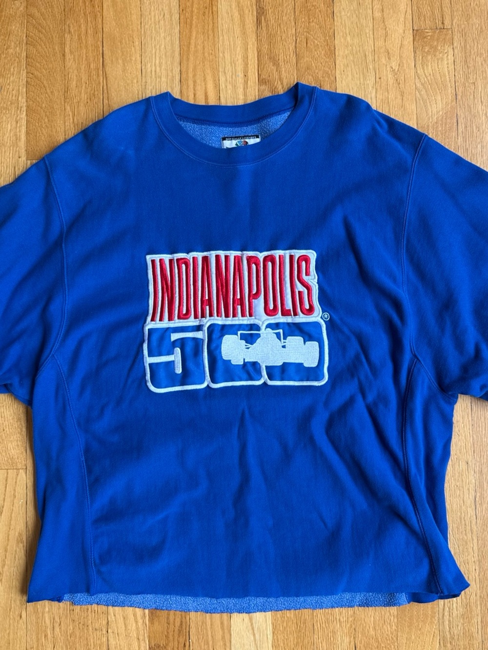 Blue Indianapolis 500 Crewneck Sweatshirt Men’s Size XL